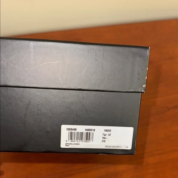 Versace Black and Gold Espadrilles - Picture 5 of 6